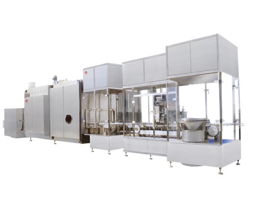 KQF型高速（sù）氣流式粉劑分裝聯動線