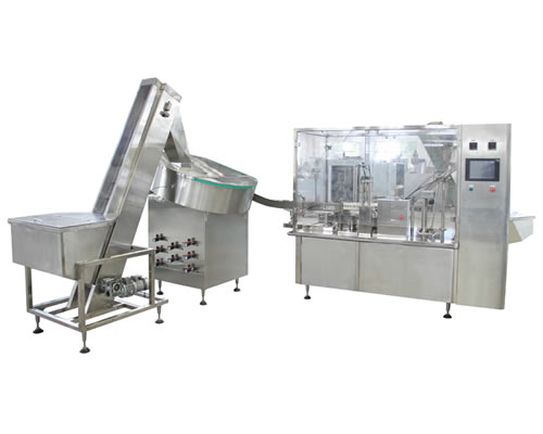 YGF係（xì）列易折塑料瓶口服液劑灌裝機